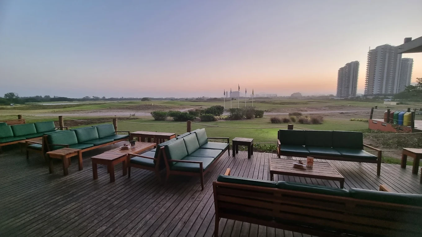 Sunset in Barra - View of the Golf Course - Image